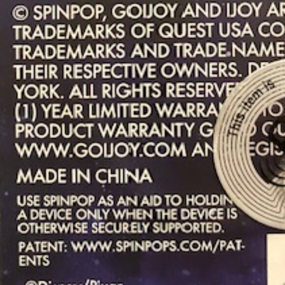 Disney Pixar Spin Pop: Buzz Light Year *Phone Grip* - Picture 6 of 6